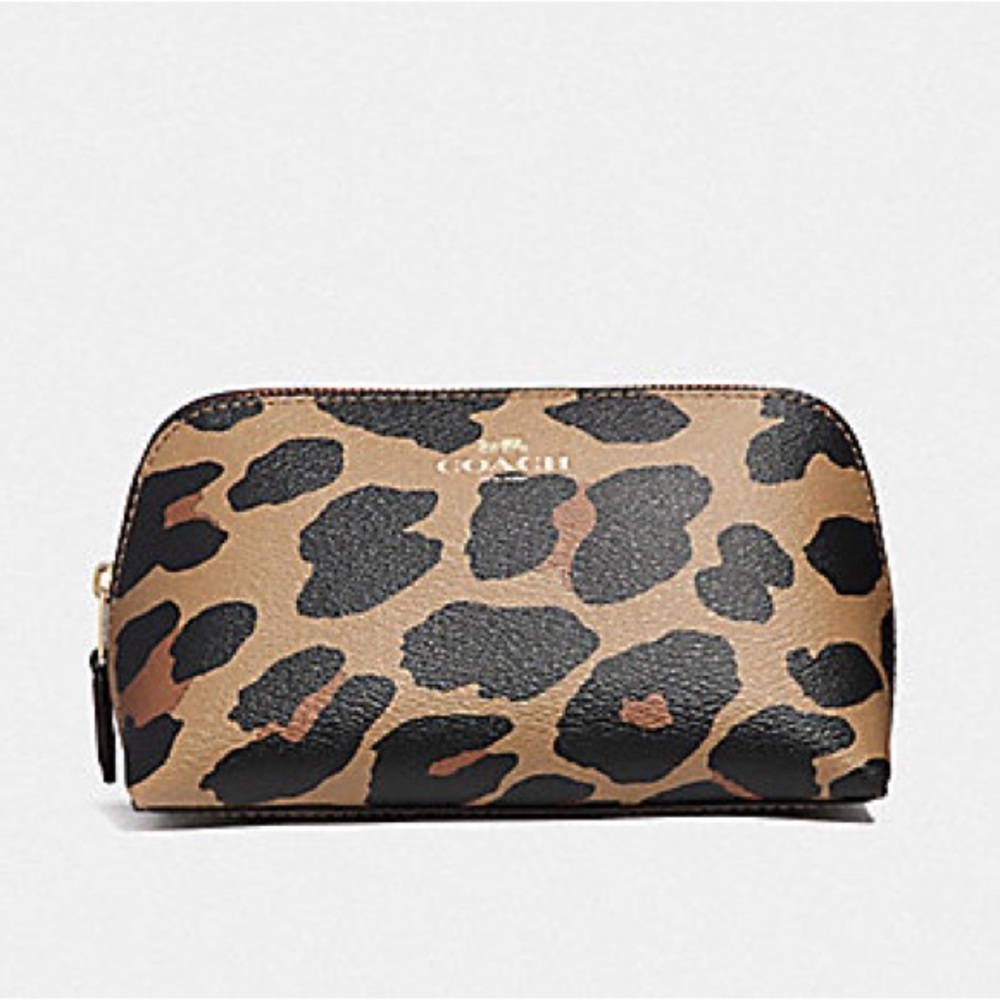 Coach Leopard Makeup Case